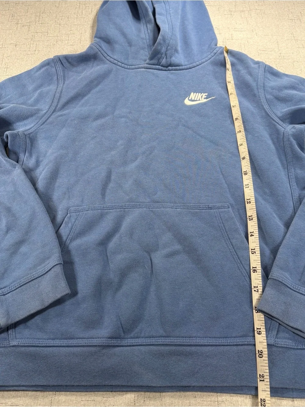 Nike Boys Blue Pullover Hoodie